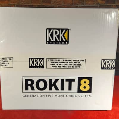 KRK RP-8 Rokit G5 2-Way 8" Single Active Studio Monitor Black - NEVER OPENED image 2