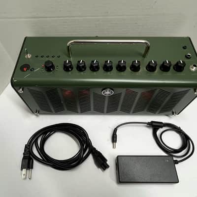 Yamaha THR10X 10 Watt Desk Top Mini Guitar Amplifier High Gain METAL THR 10X Amp Portable Modeling Combo Amp EVH D 2x3" Stereo Digital Speakers 2013 - 2018 Green Hi-Gain image 5