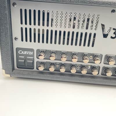 Carvin V3 3-Channel 100-Watt Tube Guitar Amp Head 2010s - Black image 2