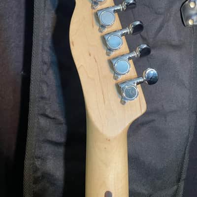 2002 Fender Telecoustic Candy Apple Red image 5