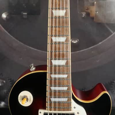 2021 Epiphone 59 Les Paul Standard – Limited Edition Aged Dark Burst w/ Original Brown/Pink Hardshell Case image 3