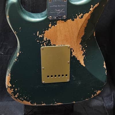 Fender Custom Shop Limited Edition 1959 / 59 Strat Heavy Relic Aged Sherwood Green Metallic 2023 image 5