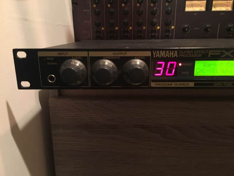 【中古】YAMAHA FX770 GUITAR EFFECT PROCESSOR Yamaha FX-770 Vintage 1990's Guitar Effects Processor | Reverb