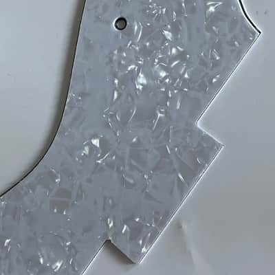 New Fits Epiphone Dot Style Guitar pickguard,4 Ply White Pearl image 4