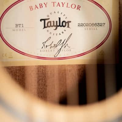 Taylor BT1 Baby Taylor Acoustic Guitar with Gig Bag image 13