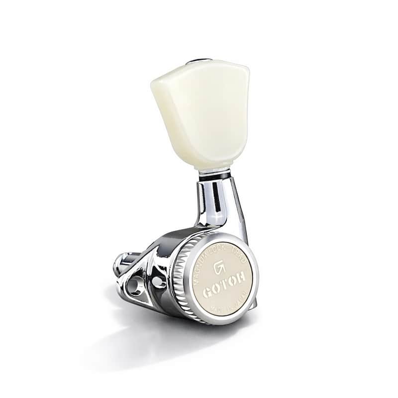 Gotoh Magnum Lock Trad Tuners SG301 MG-T- P4N -  Chrome - 3 per side - For Les Paul - 05112CYTX-AEL image 1