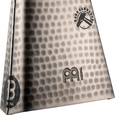 Meinl STB80BHH-S Hammered Timbales Cowbell Hand Brushed Steel 8" Big Mouth image 1