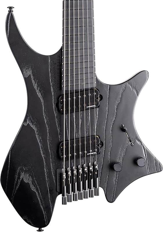Strandberg Boden Singularity NX 7 7-string Electric Guitar - Pitch Black image 1