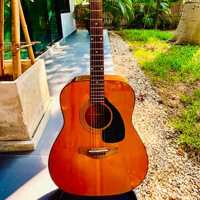 Yamaha The FG 2006 Red Label Nippon Gakki Dreadnought Acoustic Guitar image 1