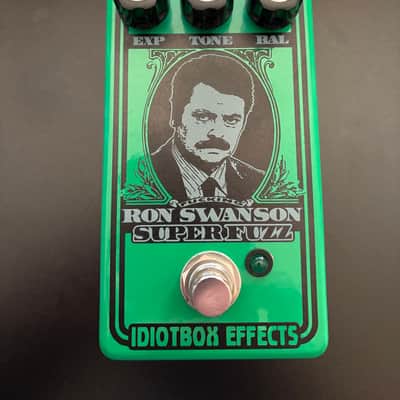Reverb.com listing, price, conditions, and images for idiotbox-effects-ron-swanson-super-fuzz