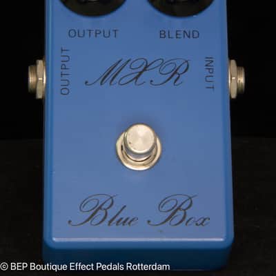 MXR MX-103 Script Blue Box 1975 s/n 304906 Jimmy Page, Rowland S Howard - Birthday Party image 4