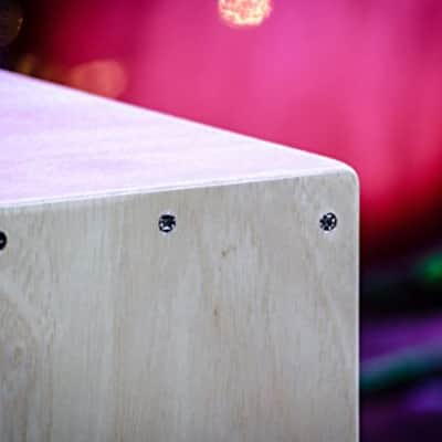 Meinl HCAJ1NT Headliner Rubber Wood Natural Cajon image 4