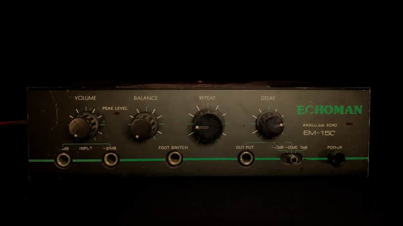 rare Echoman EM-150 1980s BBD Analogue Echo Delay made in Japan Vintage image 1