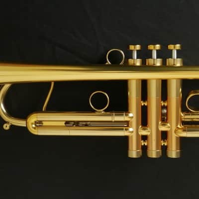 Adams A4LT Selected Series Trumpet in Satin Gold Lacquer! image 25