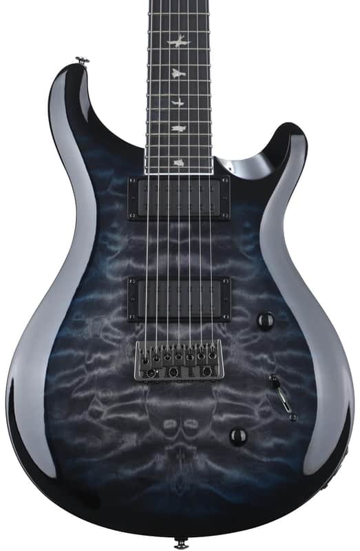 PRS SE Mark Holcomb SVN Signature 7-string Electric Guitar - Holcomb Blue Burst image 1