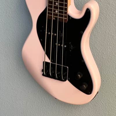 Kala UBASS-SB-LP-FS Solid Body Fretted U-Bass 2023 - Present - Pale Pink image 1