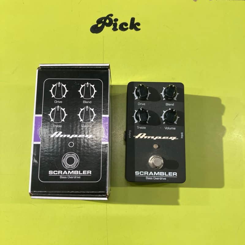 Ampeg SBO Scrambler Bass Overdrive 2010s - Black image 1