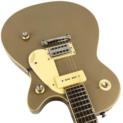 Gretsch Junior Jet G2215-P90 Sahara Metallic Electric Guitar W/HSC (Used) image 7