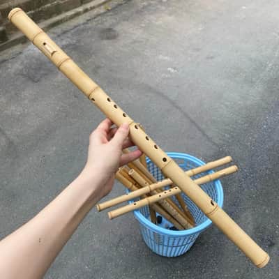 Handcrafted H’mong Bamboo Flute – Vietnamese Bawu Flute – Key C/D | Pro Sound, Vietnamese Artisan Quality image 3
