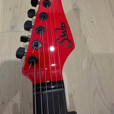 Suhr Andy Wood 10th Anniversary Modern T HH Rosso Corsa Red (bought new March 2026) image 6