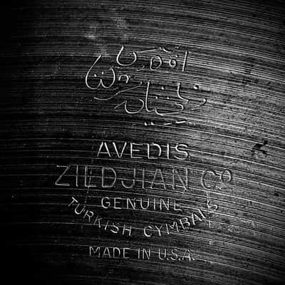 Zildjian 20" A Zildjian Small Stamp Ride Cymbal 1957 - 1969 - Traditional image 3