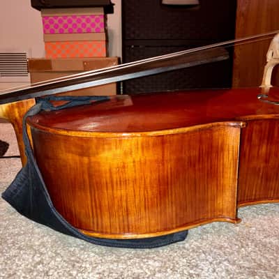 Angelo Sperzaga Violoncello "Stradivari - Piatti" Cremona, Italy 1994 with papers image 8