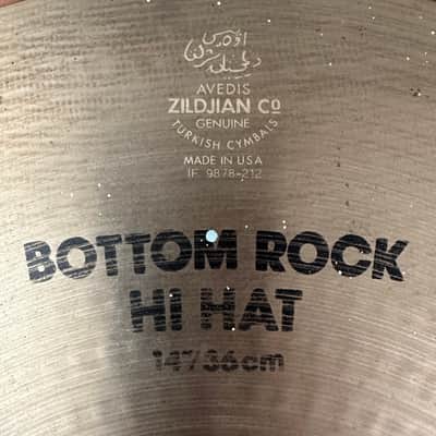 Zildjian 14" A Series Rock Hi Hat Cymbals (Pair) 1350/1300g 1996 - Natural image 11