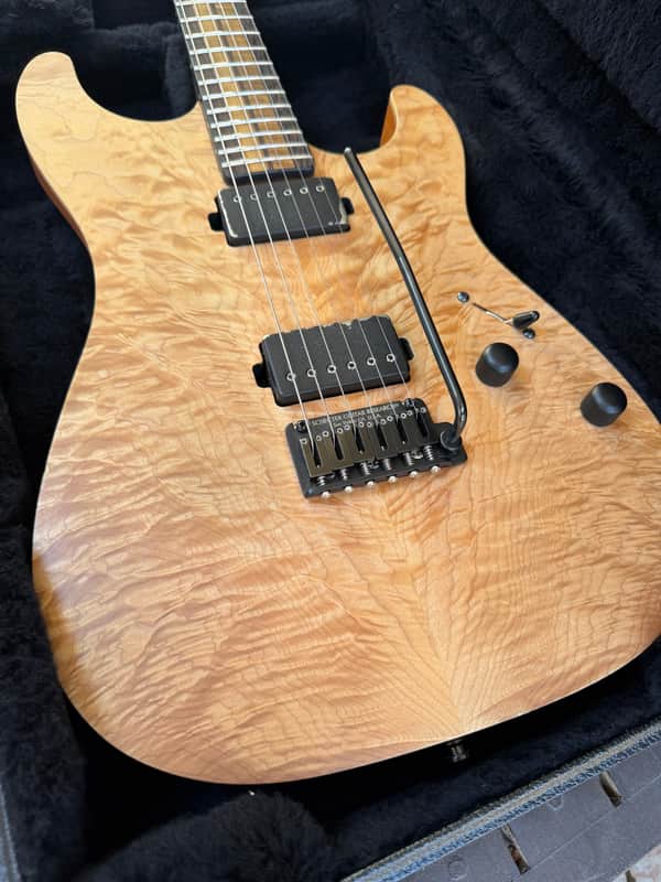 Schecter Schecter USA Custom Shop Mastworks Sunset Custom II Exotic Electric Guitar 2026 - Exotic Sunset ll 2026 - Natural ~ image 1