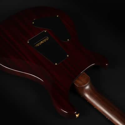 2015 PRS 30th Anniversary Wood Library Custom 24 Flame 10-Top - Black Gold | USA Core Solid Rosewood Neck Gold Hardware Kloppmann HB57 Pickups | CoA OHSC image 15