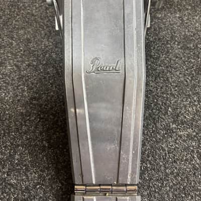 Vintage Pearl Bass Drum Pedal Single Chain Drive Solid Footboard 1980s 1990s image 2