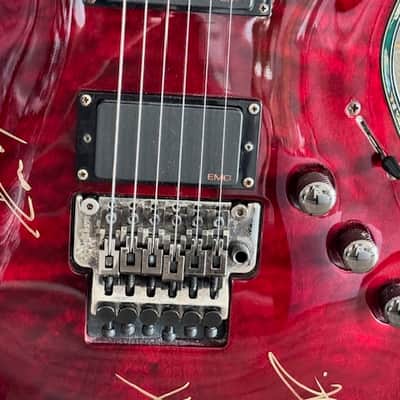 Schecter Hellraiser C-1 FR 2008 originally owned by Lance Dowdle of From Ashes ToNew (FATN) & Emphatic - 2008, Black Cherry image 14