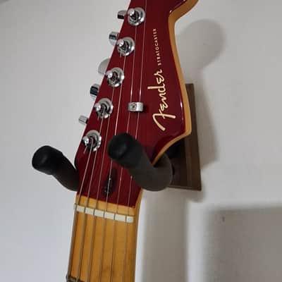 Fender American Ultra Luxe Stratocaster 2021 - 2024 - Plasma Red Burst image 8