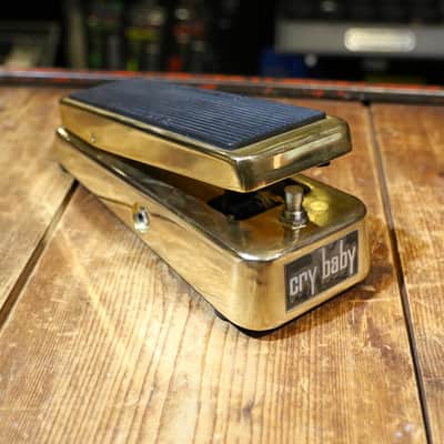 Dunlop GCB95G 50th Anniversary Cry Baby Wah | Reverb