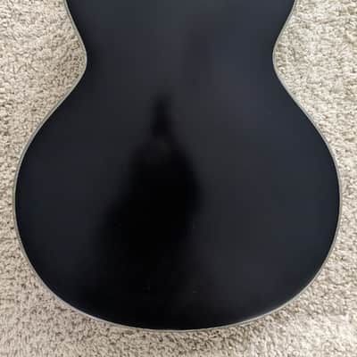 Epiphone Emperor Swingster Semi Hollow Guitar w/Bigsby, Black Aged Gloss image 5