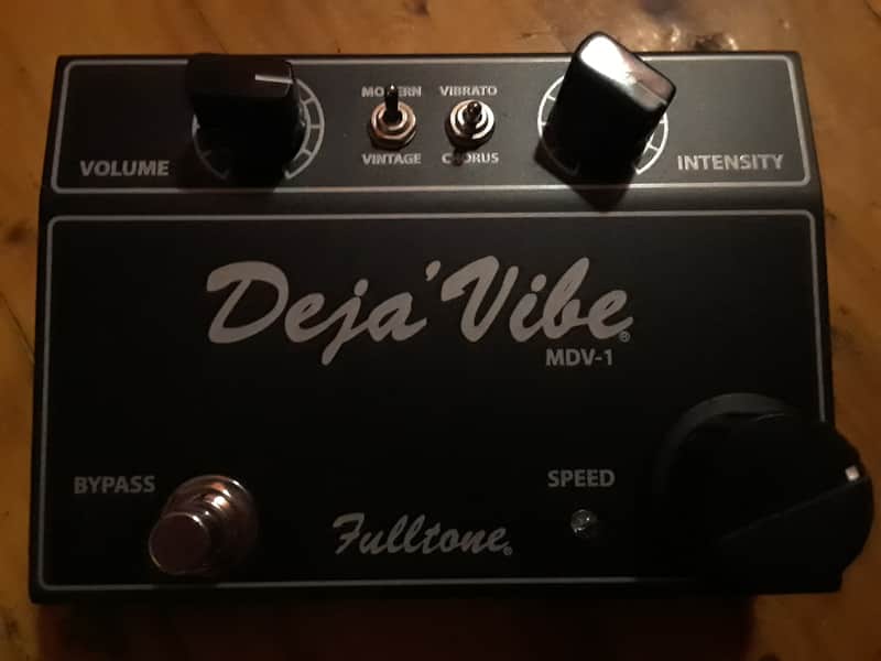 Fulltone Mini Deja Vibe MDV-1 9V 2014 - Black image 1