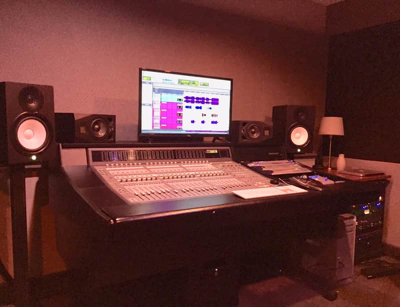Avid Digidesign C24 with Argosy desk and Spire Rack In Los Angeles image 1