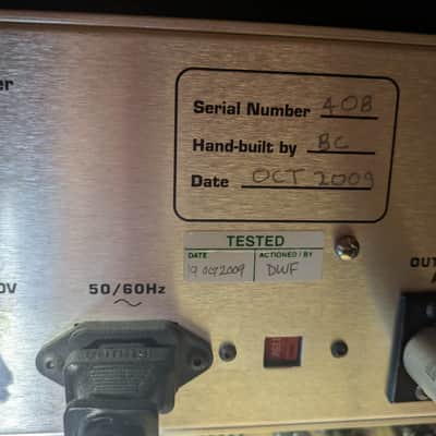 D.W. Fearn VT-2 Dual Channel Tube Mic Preamp image 3