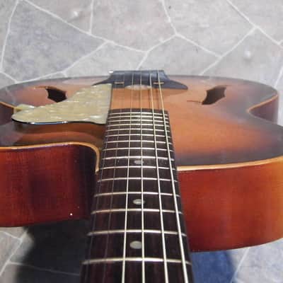 vintage KLIRA Triumphator archtop Jazz GUITAR  Gitarre Germany 1960s image 10