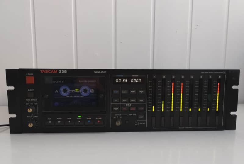 Tascam 238 Syncaset Multitrack 8-Track Cassette Recorder image 1