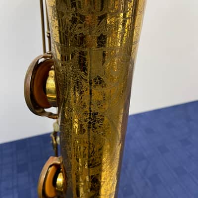 Vintage H. Couf Superba I Eb Pro Bari Baritone Sax Saxophone Made in Germany 1976 image 18