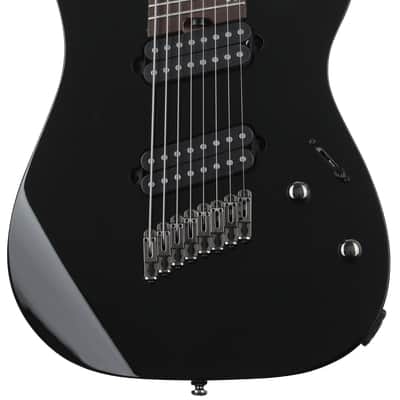 Ibanez RG Standard RGMS8 Multi-scale 8-string Electric Guitar - Black image 2