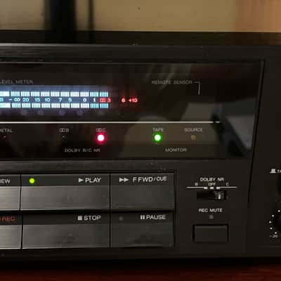 Carver TD-1700 3-Head Cassette Deck (1990) - Gray/Black image 6