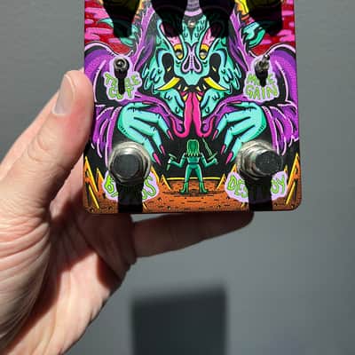Abominable Electronics Hellmouth 2000s - Sparkle red new art image 2