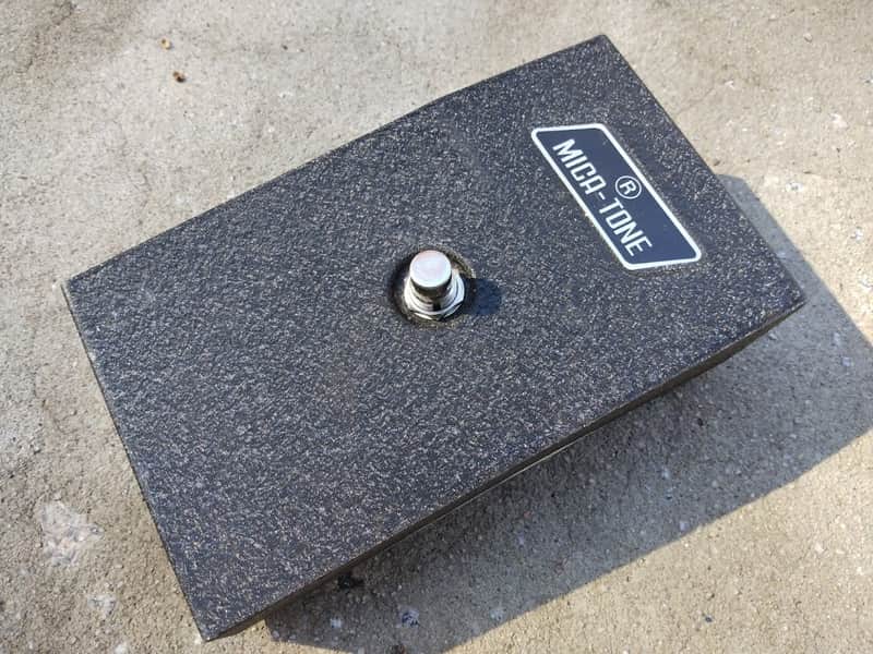 Vintage 1970 Mica-Tone Fuzz Effects Pedal - SUPER RARE - Very Clean Example - Unobtainium! image 1