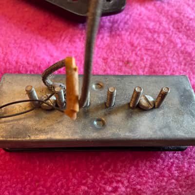 Vintage 1952 Gibson P90 P-90 + IRC wiring harness for Les Paul goldtop jr Junior es-150 es-125 130 135 archtop image 5