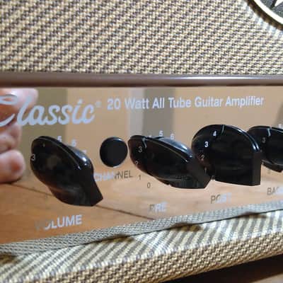 Peavey Classic 20 Mini Head 2010s - Tweed image 7