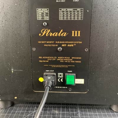 Rel Strata Iii Subwoofer image 7