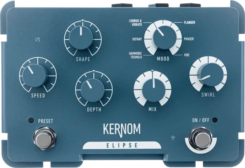 Kernom ELIPSE - Multi Modulation Pedal with Analog warmth and MIDI controls image 1
