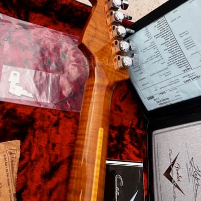 ♚SUBLIME♚FENDER Custom Shop CUSTOM Stratocaster♚TRANS SURF GREEN♚AAA ROASTED♚£5199 image 18