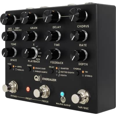 Walrus Audio Qi Etherealizer Pedal, Black image 3